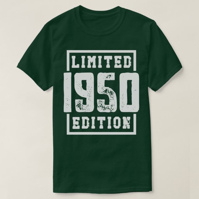Camiseta Edição limitada de 1950 (Frente do Design)