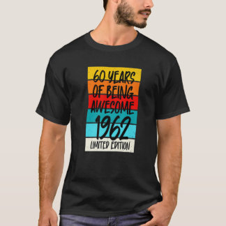 Camiseta Edição Limitada De 1962 T 60 Anos De Esforço