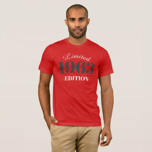 CAMISETA EDIÇÃO LIMITADA DE 1963