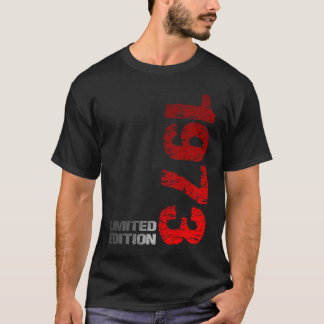 Camiseta Edição limitada de 1973 50º nascer de aniversário 