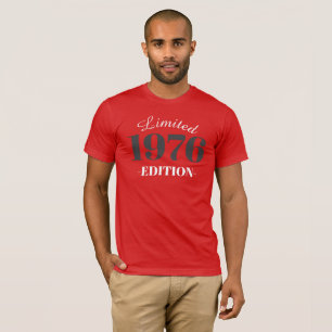 CAMISETA EDIÇÃO LIMITADA DE 1976