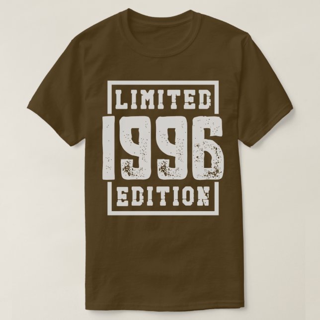 Camiseta Edição limitada de 1996 (Frente do Design)