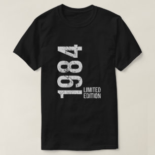 Camiseta Edição Limitada de 42º Aniversário 1984 Mulher 42 