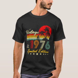 Camiseta Edição Limitada de Aniversário de 50 anos Vintage