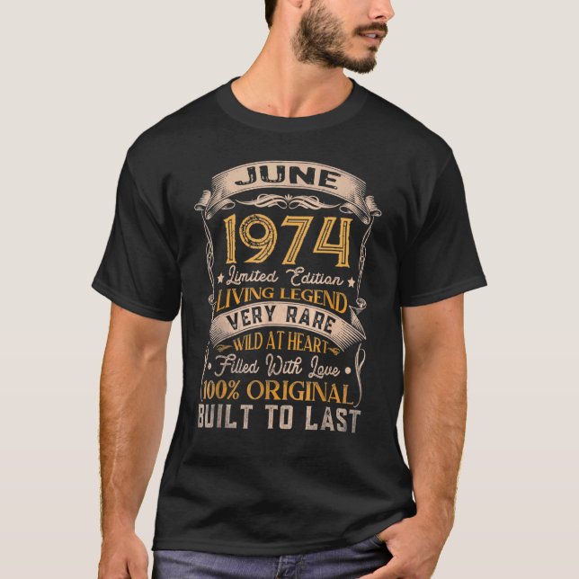Camiseta Edição limitada de junho de 1974 (Frente)