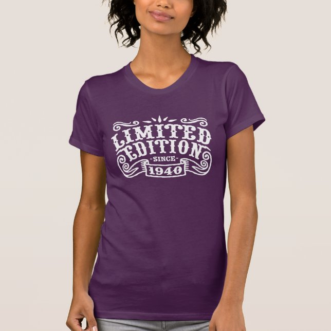 Camiseta Edição limitada desde 1940 (Frente)