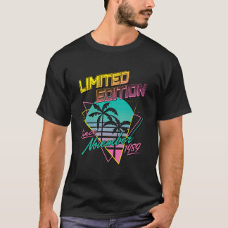 Camiseta Edição Limitada Desde Novembro De 1989