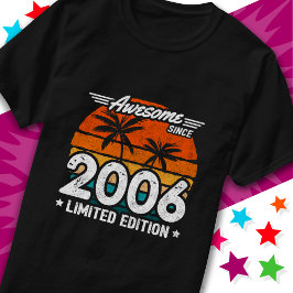 Camiseta Edição Limitada do Nascer 2006 Retro Incrível Desd