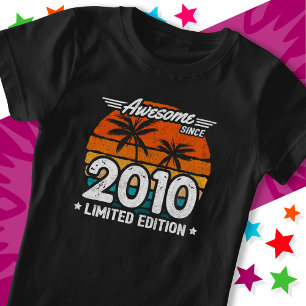 Camiseta Edição Limitada do Nascer 2010 Retroativa Desde 20