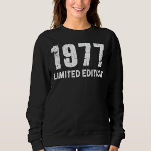 Camiseta Edição limitada e Nascer em 1977