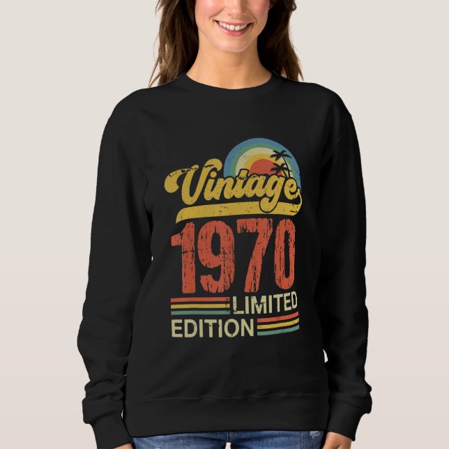 Camiseta Edição limitada retrô vintage 1970 (Frente)