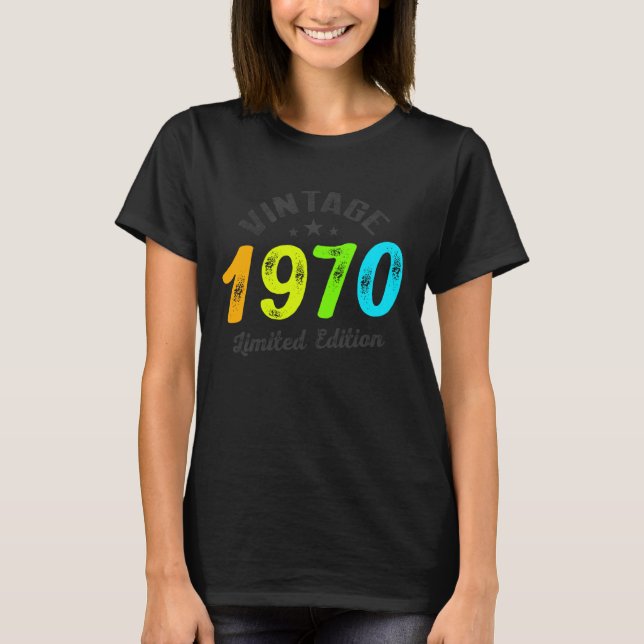 Camiseta Edição Limitada - Safra 1970 (Frente)