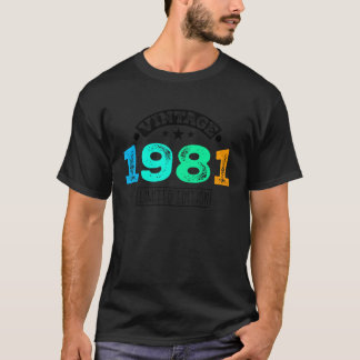 Camiseta Edição Limitada - Safra 1981