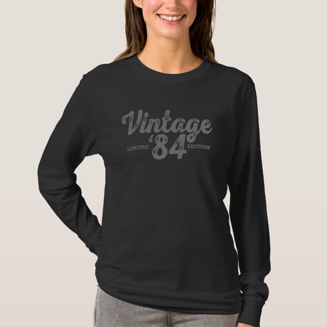 Camiseta Edição Limitada - Safra 1984 (Frente)