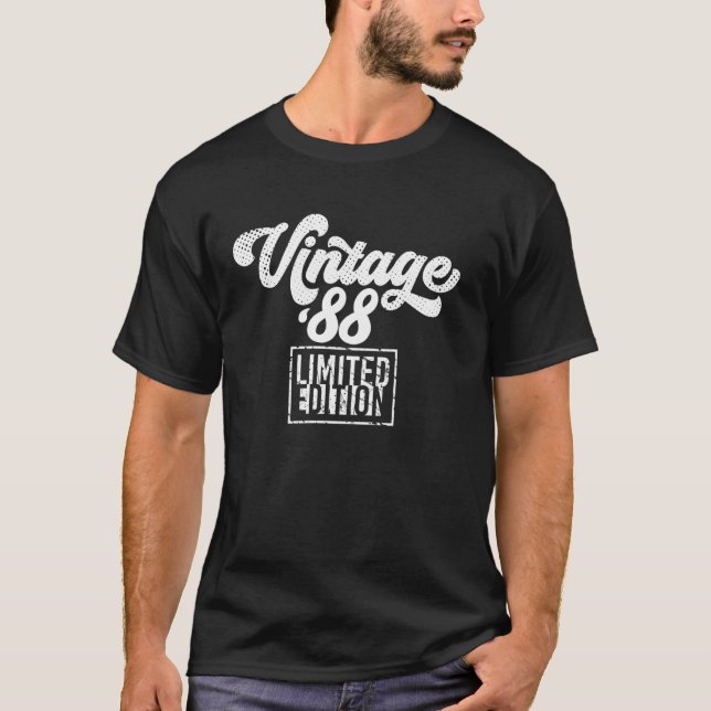 Camiseta Edição Limitada - Safra 1988 (Frente)