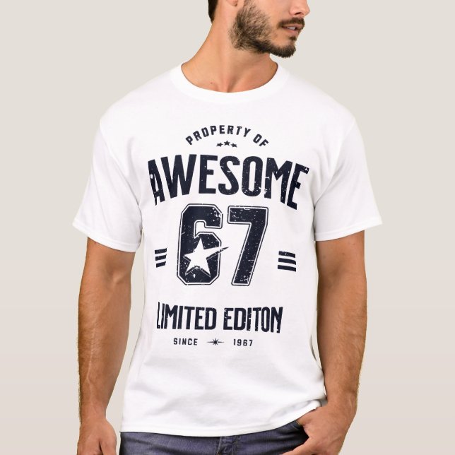 Camiseta Edição Limitada Selo Incrível 67 (Frente)
