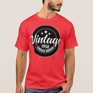 Camiseta Edição limitada Vintage 1956 aniversário 67 Aniver