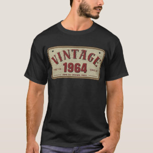 Camiseta Edição Limitada Vintage 1964 Todas as Peças Origin