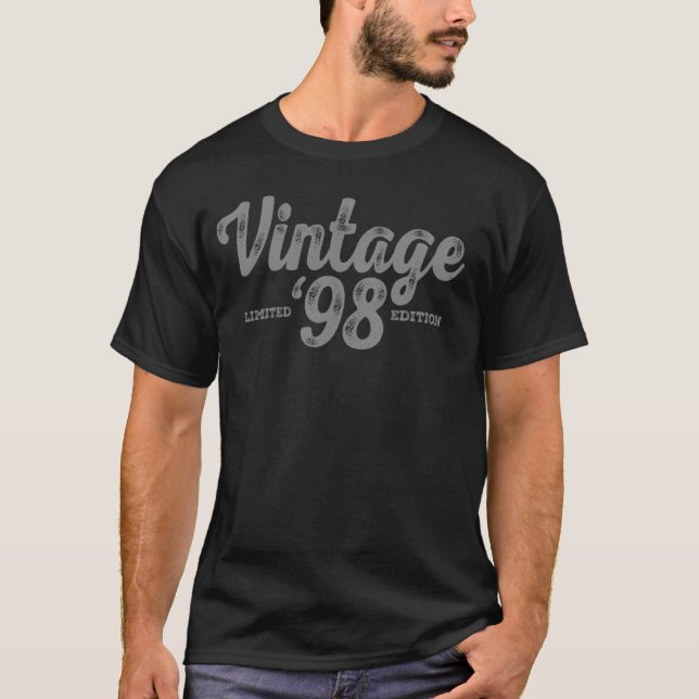 Camiseta Edição Limitada Vintage 1998 (Frente)