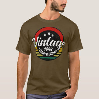 Camiseta Edição limitada Vintage, aniversário de 35 anos, a