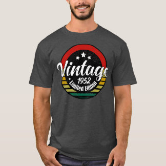 Camiseta Edição limitada Vintage, aniversário de 71ruas Bir