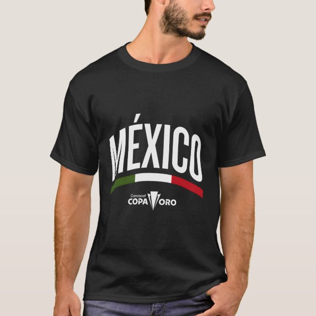 Camiseta Edições da Dourada Copa do México (Frente)