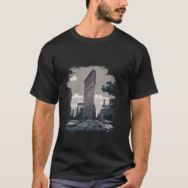 Camiseta Edifício Flatiron (Frente)