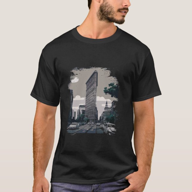 Camiseta Edifício Flatiron (Frente)