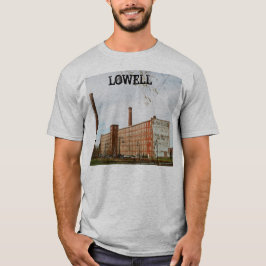 Camiseta Edifício Mill de Massachusetts Lowell