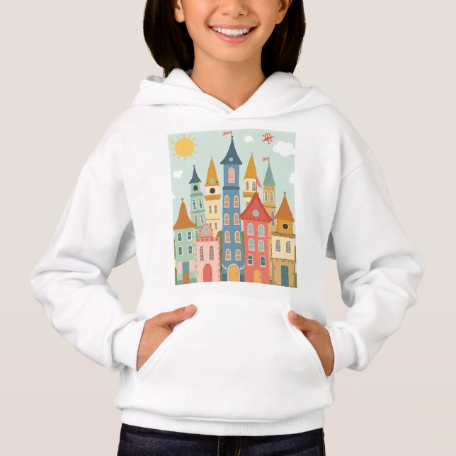 Camiseta Edifícios quicos e neutros (Frente)