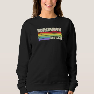 Camiseta Edimburgo Escócia Reino Unido Arco-íris Orgulho Ga