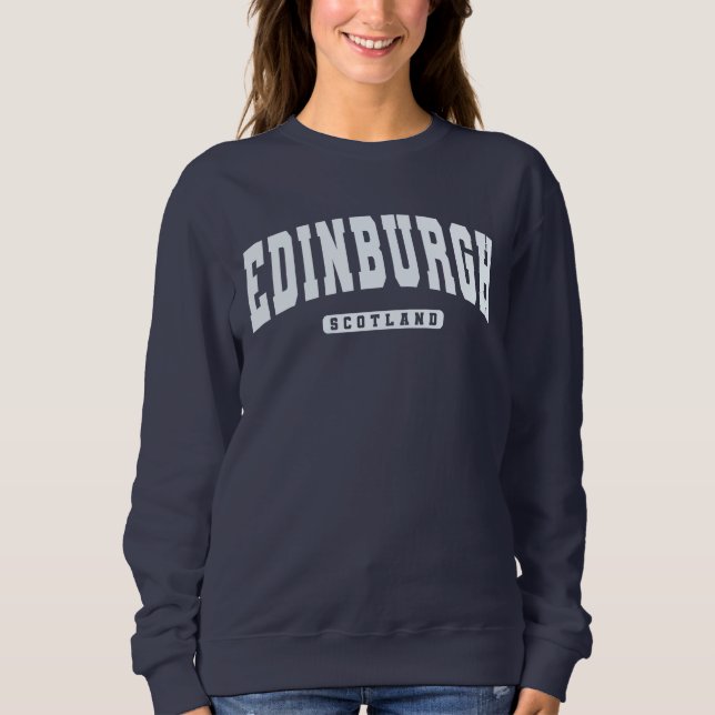 Camiseta Edimburgo Scotland Varsity College Style Sweatshir (Frente)