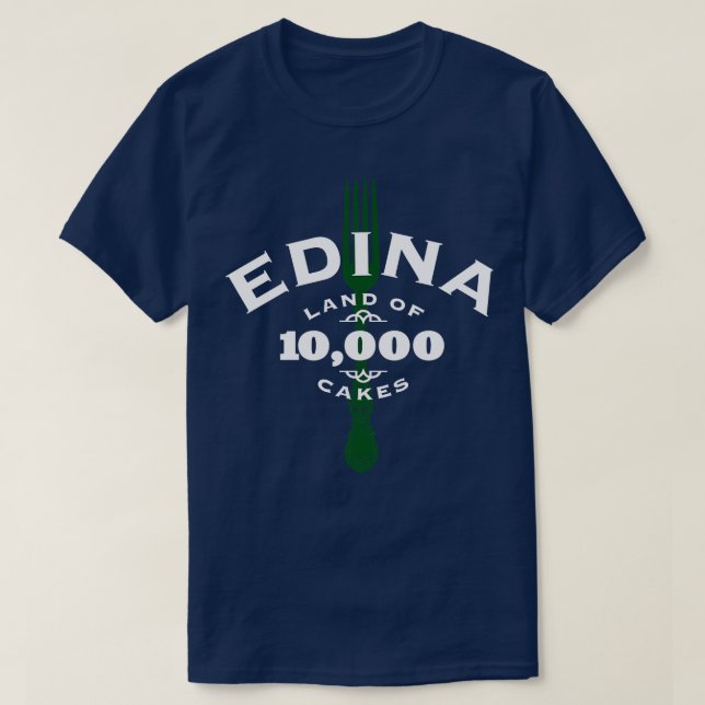 Camiseta Edina (Frente do Design)
