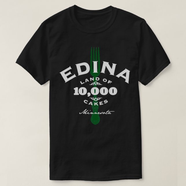 Camiseta Edina Cake Eater (Frente do Design)