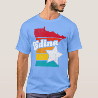 Camiseta Edina Minnesota Vintage angustiou Souvenir 2