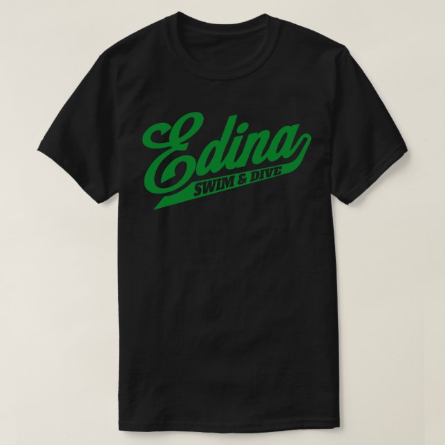 Camiseta Edina Swim Dive Team 4 (Frente do Design)