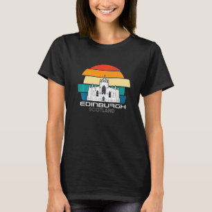 Camiseta Edinburgh Retro Scotland Souvenir Scottish Tourist