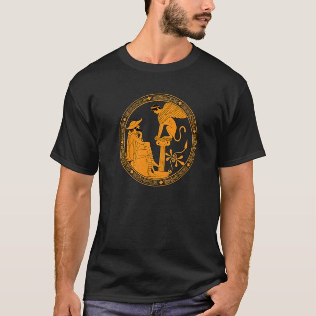 Camiseta Édipo e Esfinge (Frente)