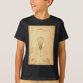 Camiseta Edison Bulb Patent