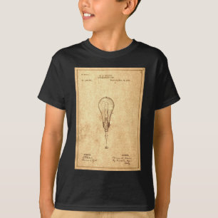 Camiseta Edison Bulb Patent