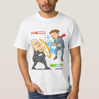 Camiseta Edison contra Tesla