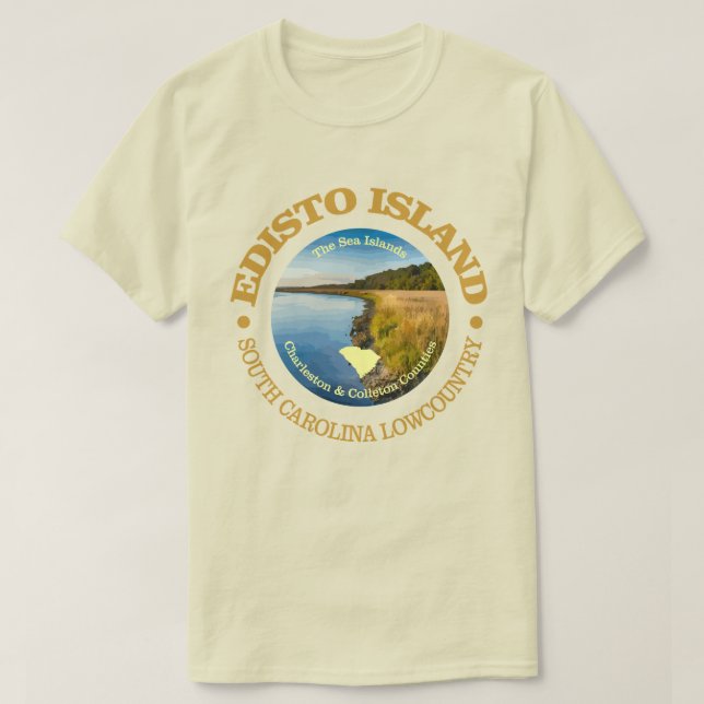 Camiseta Edisto Island (C) (Frente do Design)