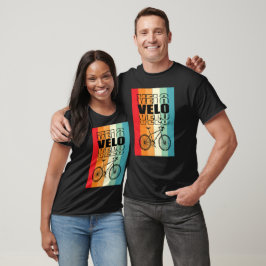 Camiseta Editable Moderno Ciclista VTT (Vélo Tout Terrain)