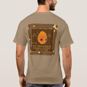 Camiseta Editada de Mel Local da Fazenda Pethel