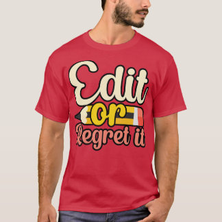 Camiseta Editar ou lamentar 1