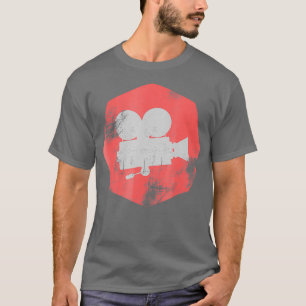 Camiseta Editor de Câmeras do Retro Vintage
