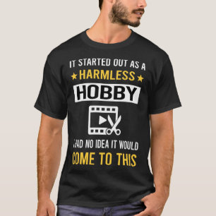 Camiseta Editor de Edição de Vídeo Hobby Sem Prejuízo