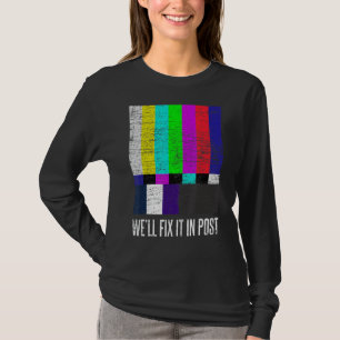 Camiseta Editor de filmes engraçado para cineastas