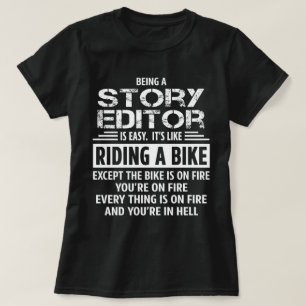 Camiseta Editor de matérias