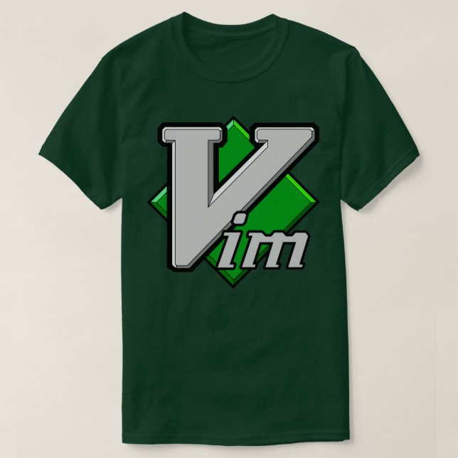 Camiseta Editor de Texto Vim (Frente do Design)